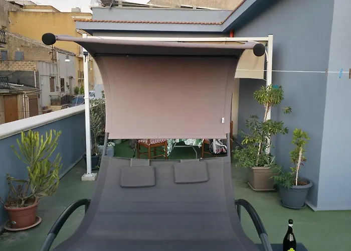 Casa Blu' Con Terrazza Panoramica Appartement Partanna